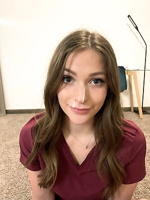 First Facial In My New Scrubs! ðŸ™ˆ