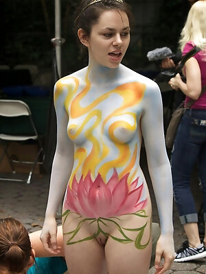Body Paint Babe
