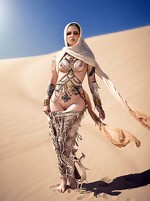 Desert Feline Goddess..